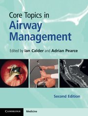 Core Topics in Airway Management Cambridge Medicine
