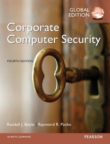 Corporate Computer Security 4Th Edition Global Edition