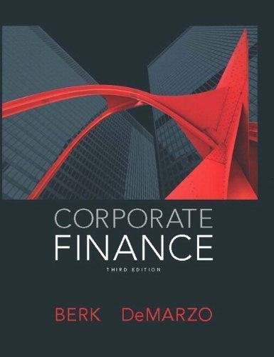 Corporate Finance 3Rd Edition