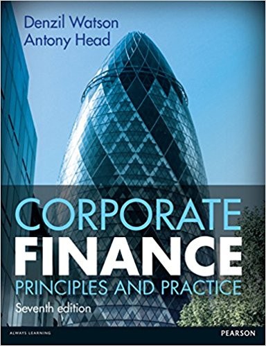 Corporate Finance: Principles and Practice 7th Edition