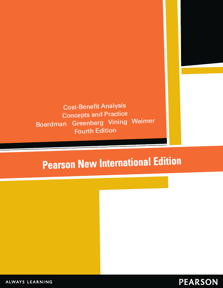 Cost-Benefit Analysis Pearson New International Edition