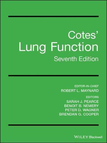 Cotes Lung Function 7Th Edition