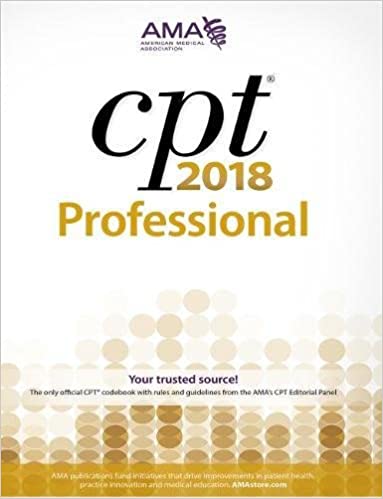 Cpt 2018 Professional Cpt Current Procedural Terminology Professional Spi Pro Edition