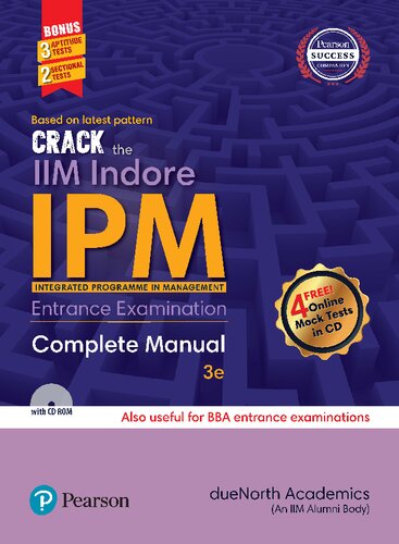 Crack The IIM Indore IPM (Integrated Programme In Management) Complete Manual