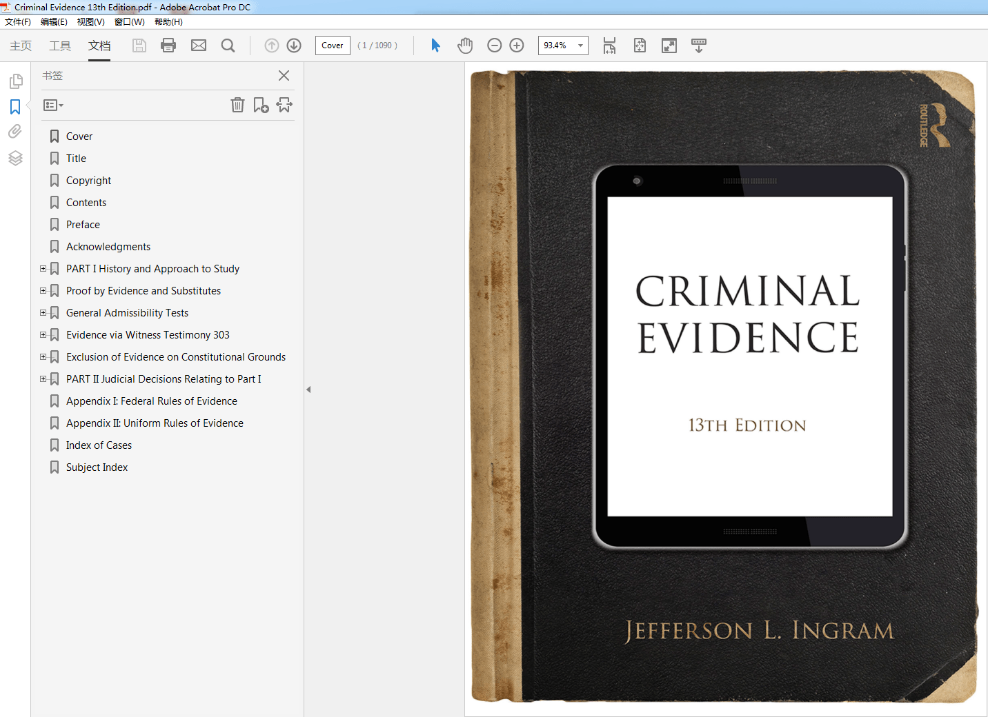 Criminal Evidence 13th Edition