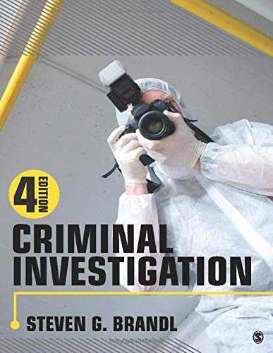 Criminal Investigation Ã¢â‚¬â€œ 4th Edition