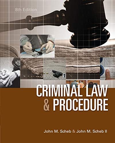 Criminal Law and Procedure 8th Edition