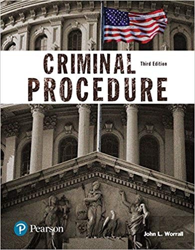 Criminal Procedure (Justice Series) (The Justice Series) 3rd Edition