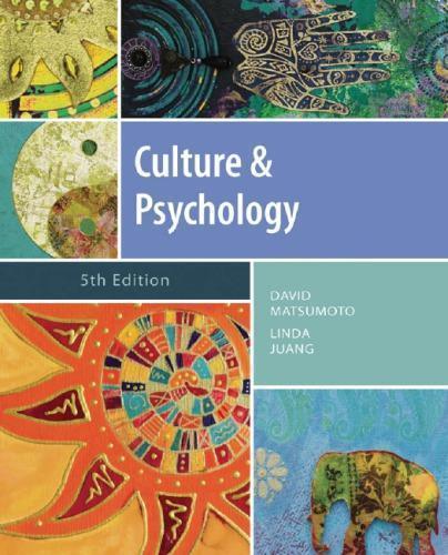 Culture And Psychology 5Th Edition