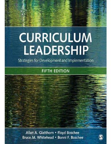 Curriculum Leadership Strategies For Development And Implementation 5Th Edition