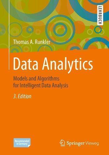 Data Analytics Models And Algorithms For Intelligent Data Analysis 3Rd Edition