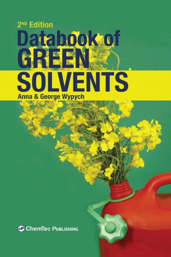 DATABOOK OF GREEN SOLVENTS