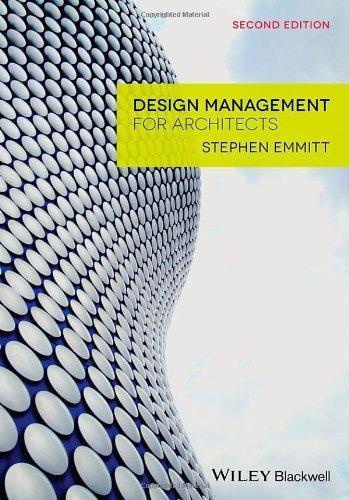Design Management For Architects 2Nd Edition