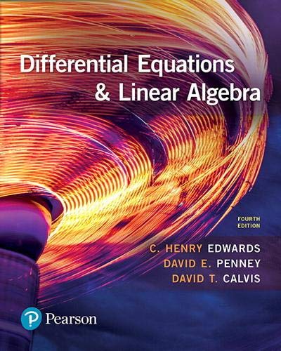 Differential Equations &amp; Linear Algebra