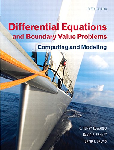 Differential Equations and Boundary Value Problems 5th