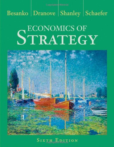 Economics of Strategy 6th Edition by Besanko