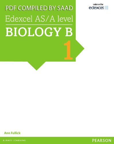 Edexcel AS/A level Biology B Student Book 1 + ActiveBook (Edexcel GCE Science 2015)