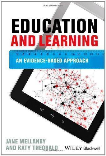 Education And Learning An Evidence Based Approach