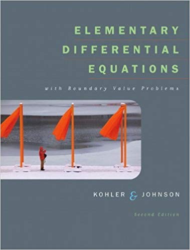 Elementary Differential Equations with Boundary Value Problems 2nd Edition