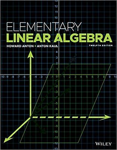 Elementary Linear Algebra 12Th Edition