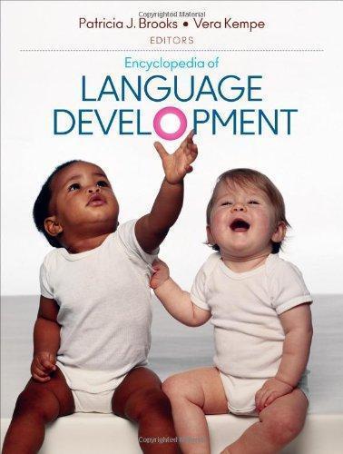 Encyclopedia Of Language Development