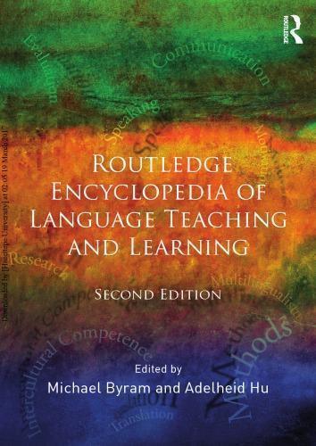 Encyclopedia Of Language Teaching And Learning 2Nd Edition
