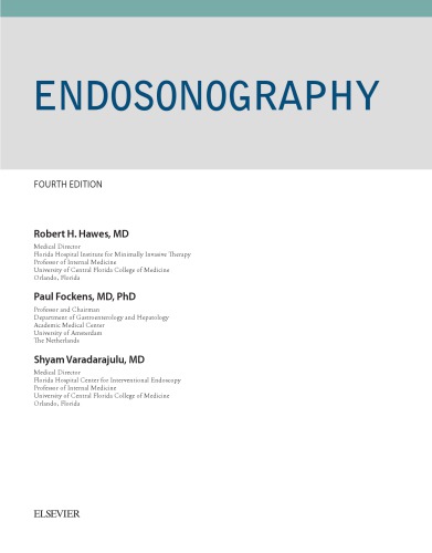 Endosonography E-Book.