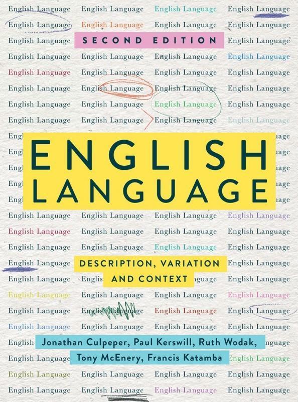 English Language Description Variation And Context 2Nd Edition