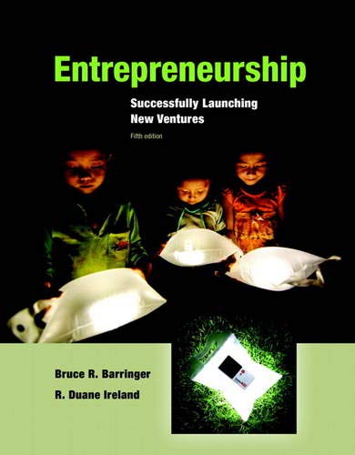 Entrepreneurship Successfully Launching New Ventures 5th Ed.