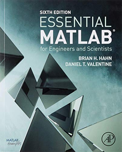 Essential MATLAB for Engineers and Scientists (6th Edition)