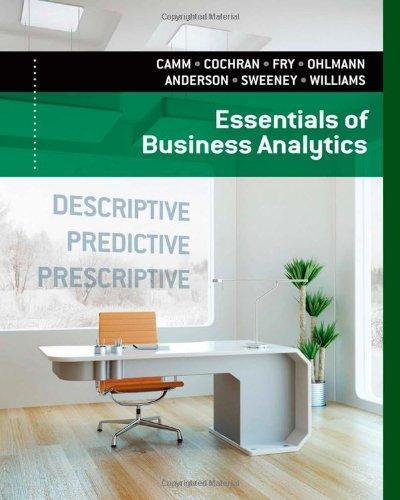Essentials Of Business Analytics