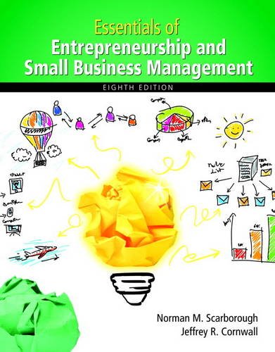 Essentials of entrepreneurship and small business management <br>