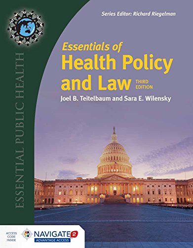 Essentials of Health Policy and Law (Essential Public Health) 3rd Edition