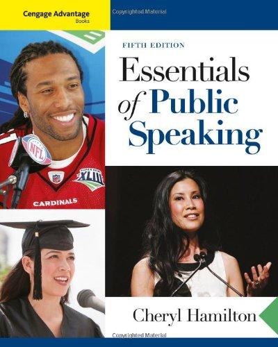 Essentials Of Public Speaking 5Th Edition