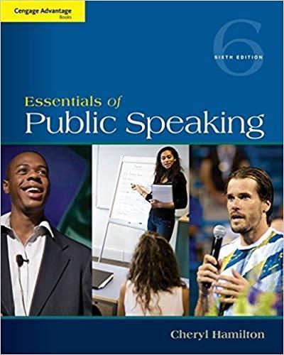 Essentials Of Public Speaking 6Th Edition