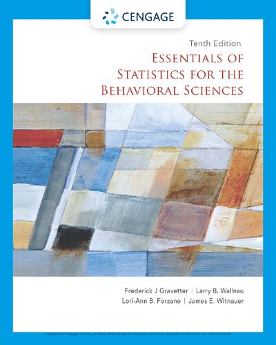 Essentials of Statistics for the Behavioral Sciences (MindTap Course List)