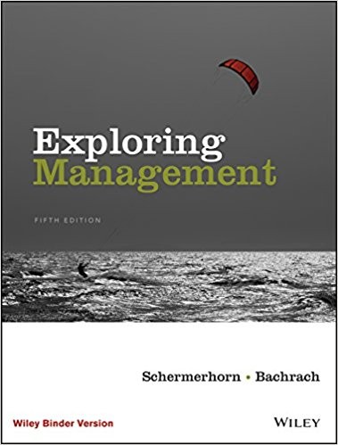 Exploring Management 5th Edition