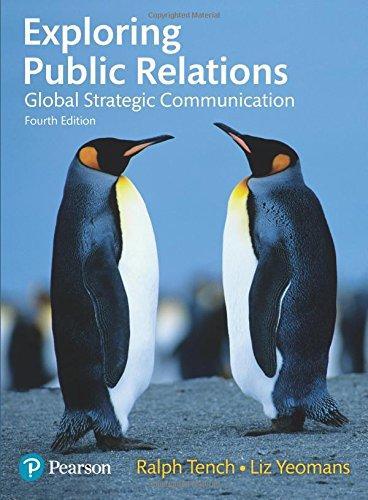 Exploring Public Relations Global Strategic Communication 4Th Edition