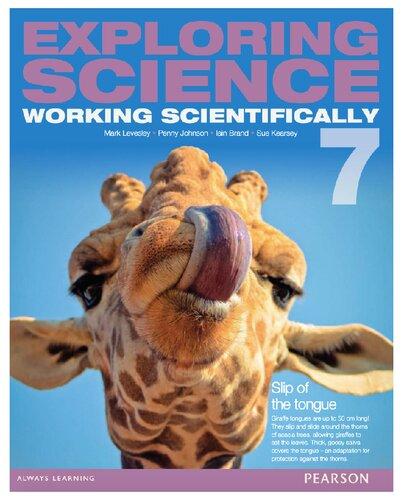 Exploring Science Working Scientifically 7 Edition