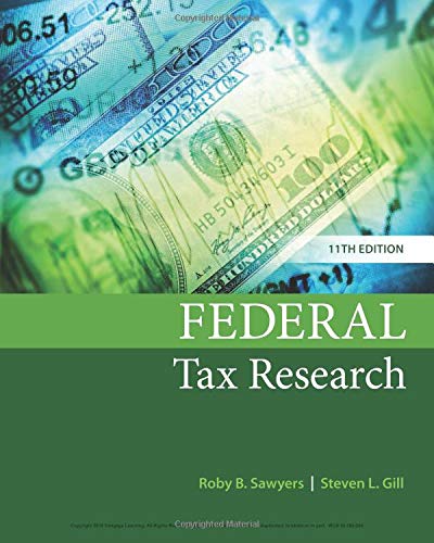 Federal Tax Research 11th edition