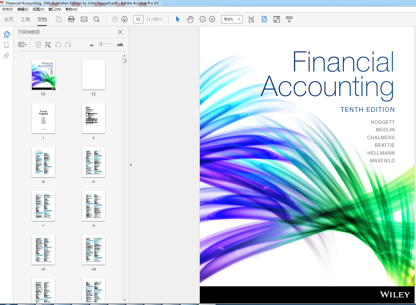 Financial Accounting 10th Australian Edition