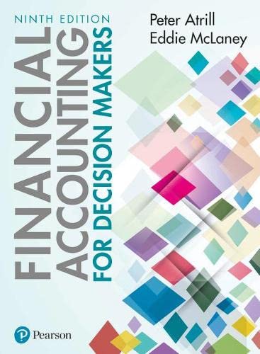 Financial Accounting for Decision Makers (9th Edition)