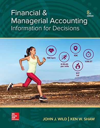 Financial and Managerial Accounting 8th Edition  Testbank Solutions Powerpoint etc