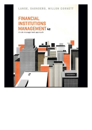 Financial Institutions Management : A Risk Management Approach