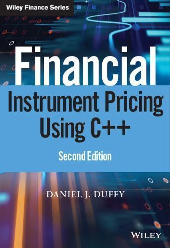 Financial Instrument Pricing Using C 2Nd Edition