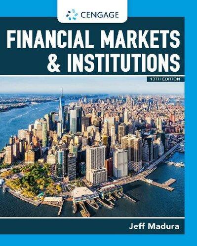 Financial Markets Institutions Mindtap Course List