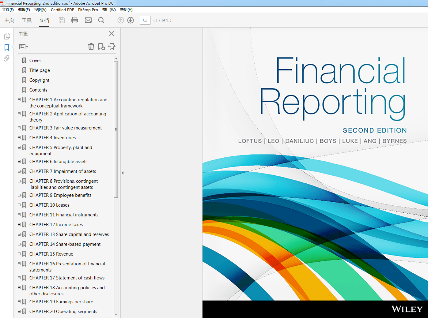 Financial Reporting 2nd Australian Edition