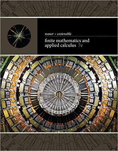 Finite Math and Applied Calculus 7th Edition – Controses Store