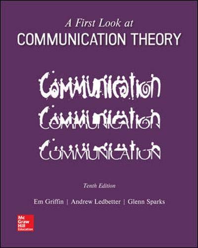First Look At Communication Theory