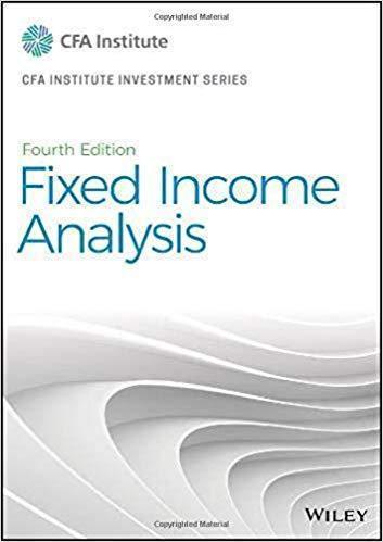 Fixed Income Analysis Cfa Institute Investment Series Fourth